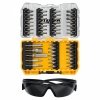 Bity DeWALT DT70704 zestaw 47 el. + Okulary